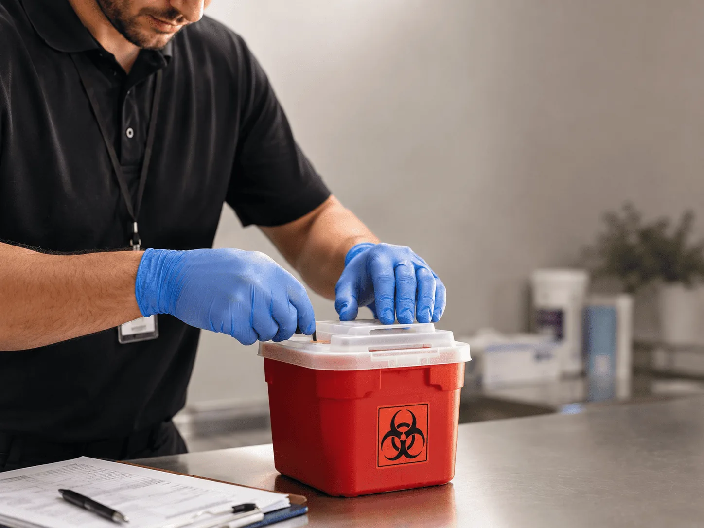 Why choose Sharps Waste Disposal in Stanton, MI